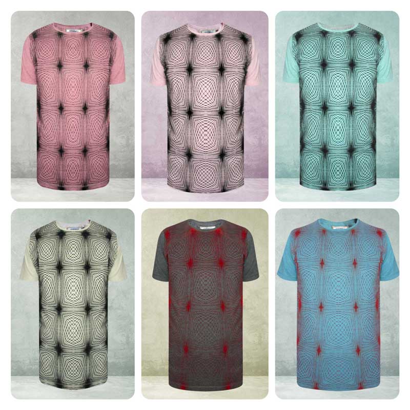 تیشرت مردانه مدل 9707