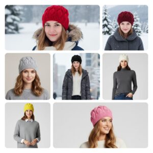 کلاه بافتنی زنانه